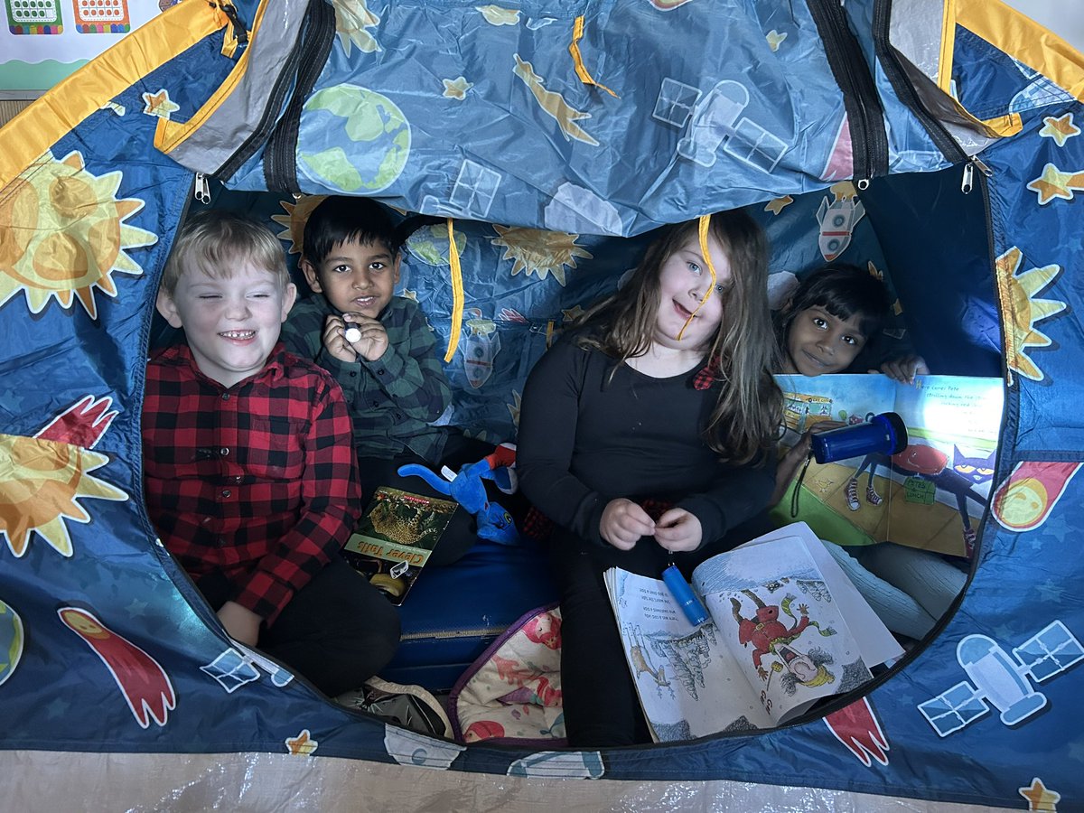 krvbarrett's tweet photo. It’s the 24th of May and we likes to learn and play! 🏕️🔥
The kindergarten class had a blast today learning all about camping and fire safety - plus making s’mores and singing our hearts out around the campfire! 🎶
#DramaticPlay  #LearningThroughPlay @triconschool https://t.co/Y93VGfhxAK