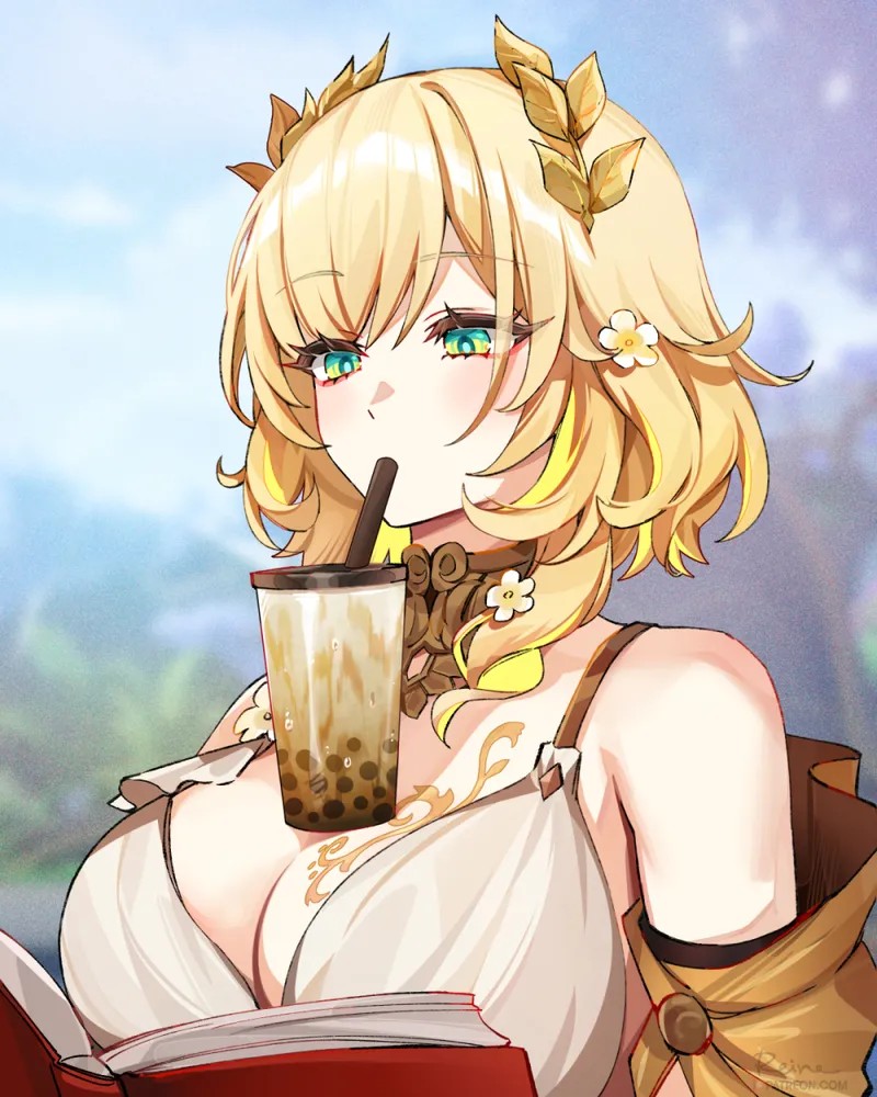 Having some Bubble Tea 🧋