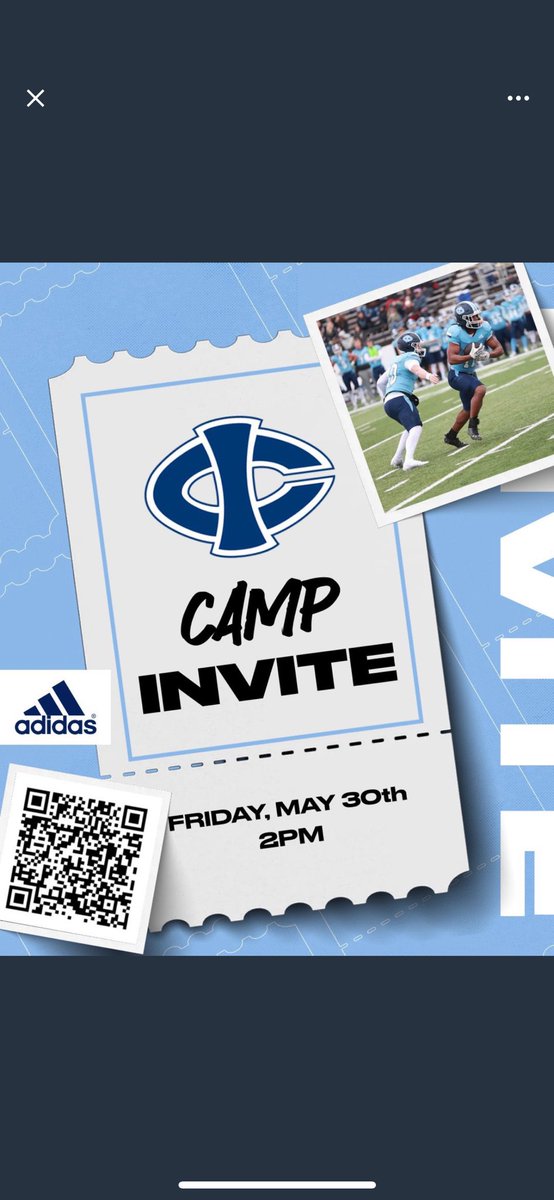 Thank you <a href="/TritonNation/">Iowa Central Football</a> for the camp invite!