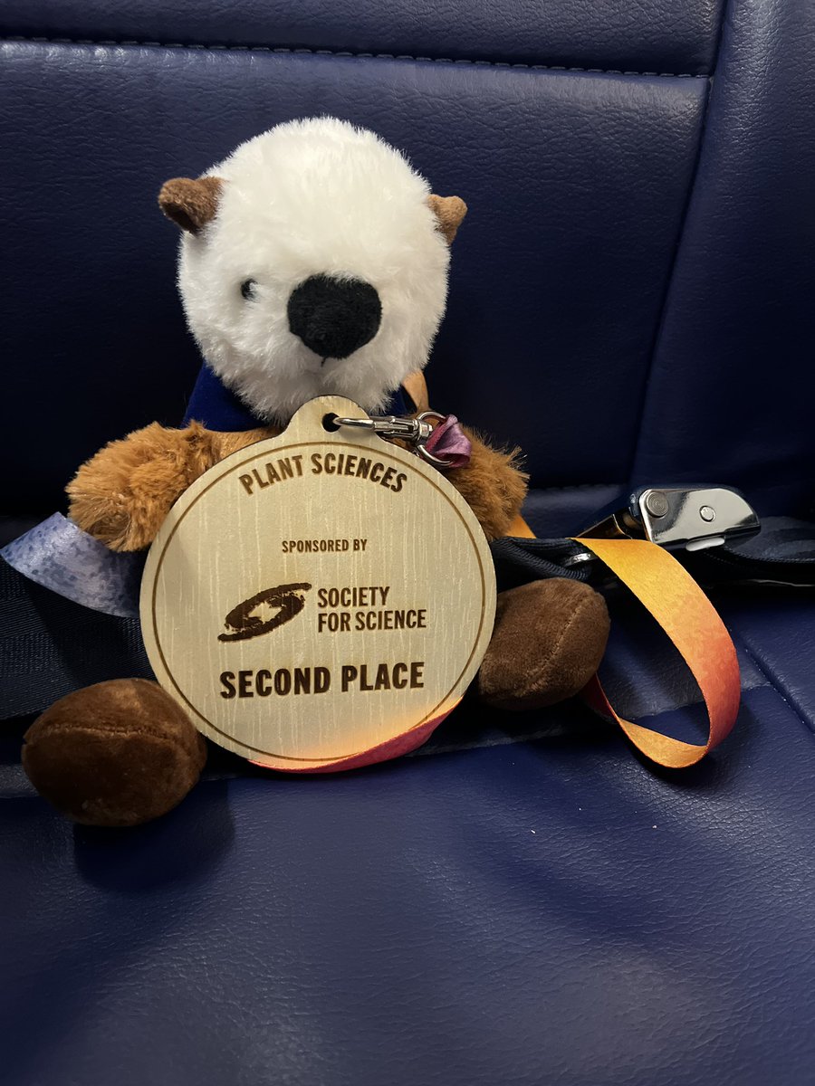 Cole the Otter says, “Goodbye Columbus and <a href="/Society4Science/">Society for Science</a> #RegeneronISEF! Thanks for the wonderful memories and new friends!”