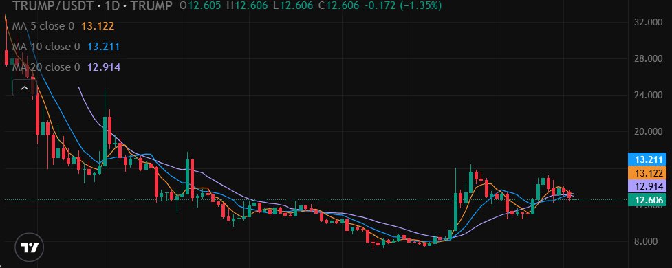 I believe $TRUMP may pump once more before a significant drop. 

Keep in mind, Trump is hosting a private dinner on May 22nd.

Trade on BTCC for trading coupons and a 10% trading bonus and more benefits:  partner.btcc.com/us/c/HWJOAY