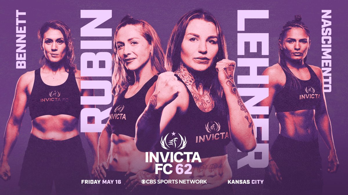 One hour away! Watch #InvictaFC62 in Canada on <a href="/fightnet/">Fight Network</a>! bit.ly/FNSchedules