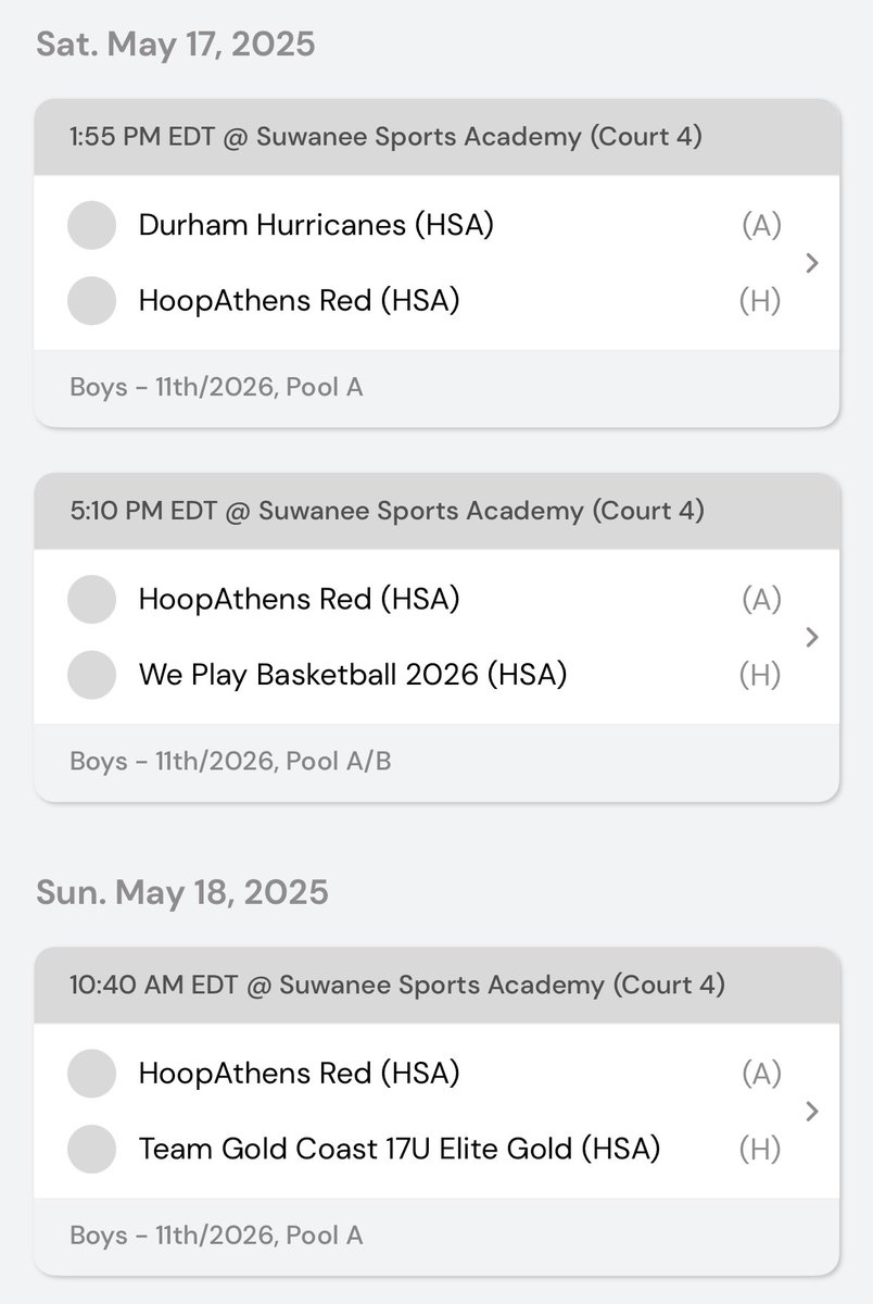 Kobi jefferies (@__kobiiii) on Twitter photo Excited to compete this weekend in the <a href="/hoopseen/">HoopSeen</a> Atlanta Jam Live with my teammates.
Coaches, please find our HoopAthens Red schedule below.
<a href="/hoopatlanta_/">HoopAtlanta</a> <a href="/MorganCountyMBB/">Morgan County Basketball</a> Excited to compete this weekend in the <a href="/hoopseen/">HoopSeen</a> Atlanta Jam Live with my teammates.
Coaches, please find our HoopAthens Red schedule below.
<a href="/hoopatlanta_/">HoopAtlanta</a> <a href="/MorganCountyMBB/">Morgan County Basketball</a>