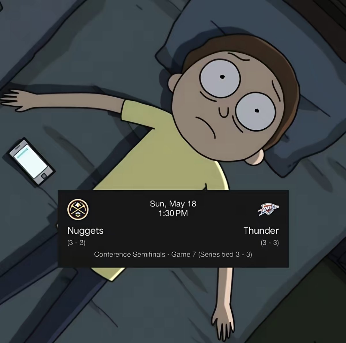 Won’t be sleeping tonight