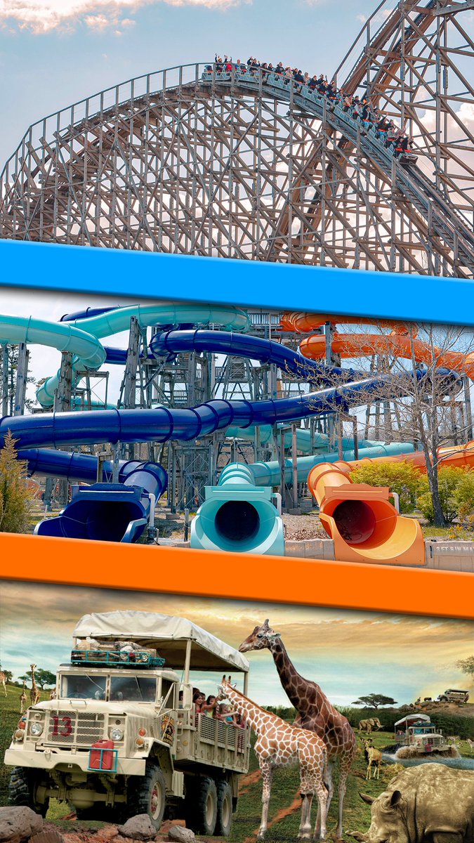SFGrAdventure's tweet image. π For the first time this season, all THREE parks will be OPEN this weekend!
Come visit our exciting Wild Safari, take a splash in Hurricane Harbor New Jersey, or ride some thrilling coasters at Six Flags Great Adventure!
#SFGrAdventure #SixFlags #ThemePark