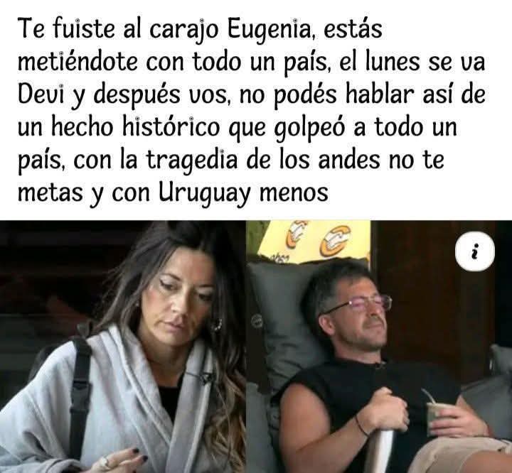 Marcos038742541's tweet photo. #PidanDisculpas #ConTragediaDeLosAndesNo #GranHermano #GranHermanoAr
#JuanPabloAl9009 
#JuanPabloAl7020 
#juanpabloAfuera 
#EUGENIACANCELADA https://t.co/hRrpsIBBCJ