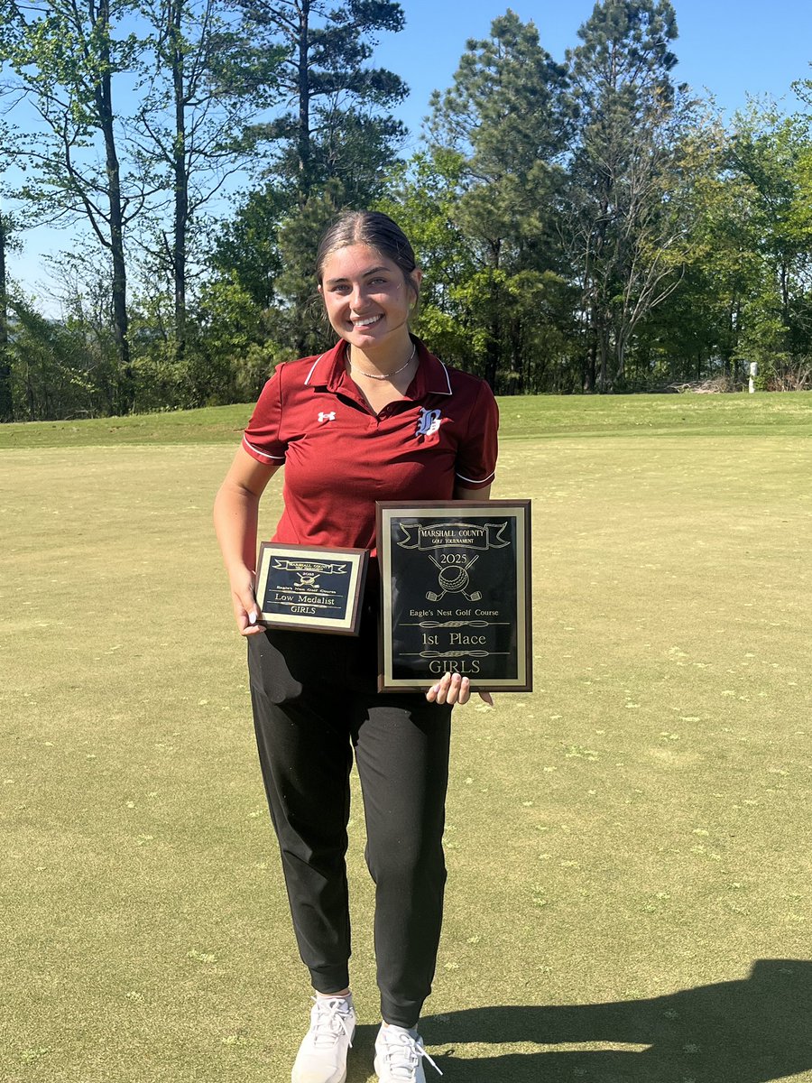 boazgolf's tweet photo. Congrats to Emma Jones (26’) for being selected to the North All- Star Team for the 2025 AHSAA All-Star Week in July.  This is a great accomplishment and honor for Emma to compete and represent the Boaz Golf Program! https://t.co/kwJwrinOWr