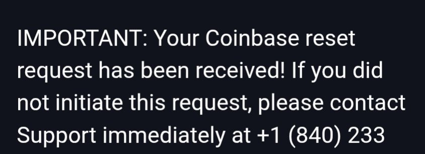 charp (@daniel_charp) on Twitter photo Brilliant
I wonder how many scam <a href="/coinbase/">Coinbase 🛡️</a> texts are going out today thanks to the <a href="/coinbase/">Coinbase 🛡️</a> "hack" Brilliant
I wonder how many scam <a href="/coinbase/">Coinbase 🛡️</a> texts are going out today thanks to the <a href="/coinbase/">Coinbase 🛡️</a> "hack"