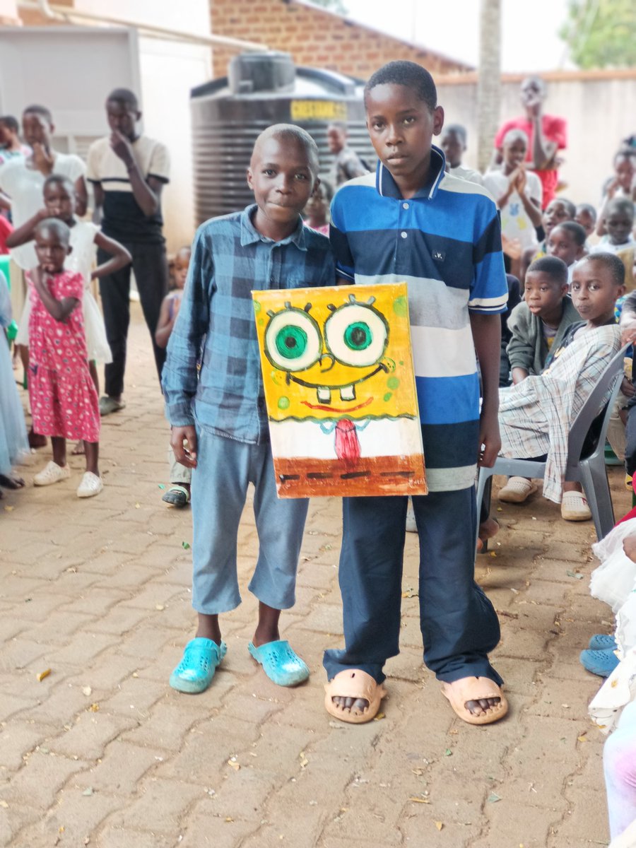 ChristsHopeUg's tweet photo. Art work made by our children within these three weeks holiday at the carepoint. 
Which one came out for ?? https://t.co/Y3OYjjJ1p3