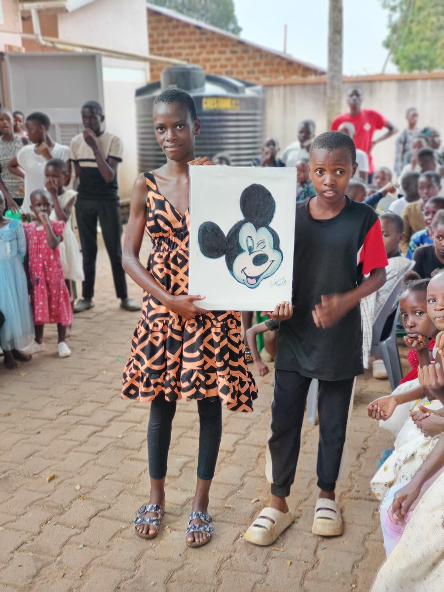 ChristsHopeUg's tweet photo. Art work made by our children within these three weeks holiday at the carepoint. 
Which one came out for ?? https://t.co/Y3OYjjJ1p3