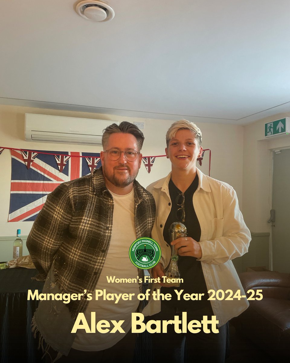 Women's First Team Manager's Player - Alex Bartlett

#NPTFC #EndOfSeasonAwards #NewportPagnellTown #TheSandwichShack