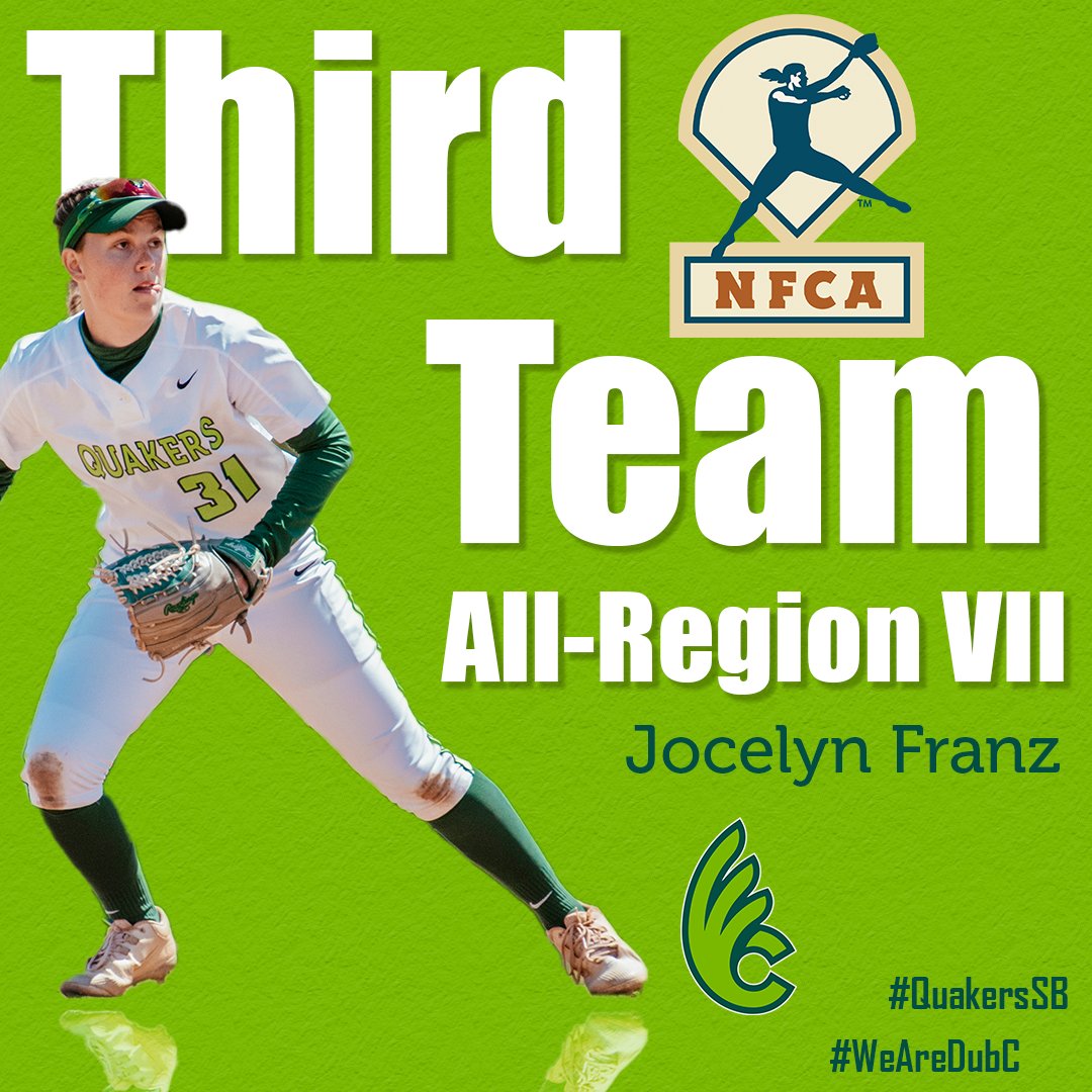 Wilmington Athletics (@dubcquakers) on Twitter photo Jocelyn Franz is NFCA Third Team All-Region VII! This gives #QuakersSB an All-Region player in three of the past four seasons! <a href="/DubC_Softball/">Wilmington College Softball</a> #WeAreDubC #experiencewilmingtoncollege Jocelyn Franz is NFCA Third Team All-Region VII! This gives #QuakersSB an All-Region player in three of the past four seasons! <a href="/DubC_Softball/">Wilmington College Softball</a> #WeAreDubC #experiencewilmingtoncollege