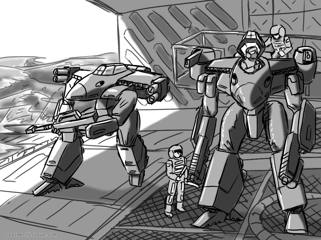 realmechislove's tweet photo. Artists, show me your robots
 #battletech #mecha #robots #exosquad https://t.co/HAMZd0kDBp