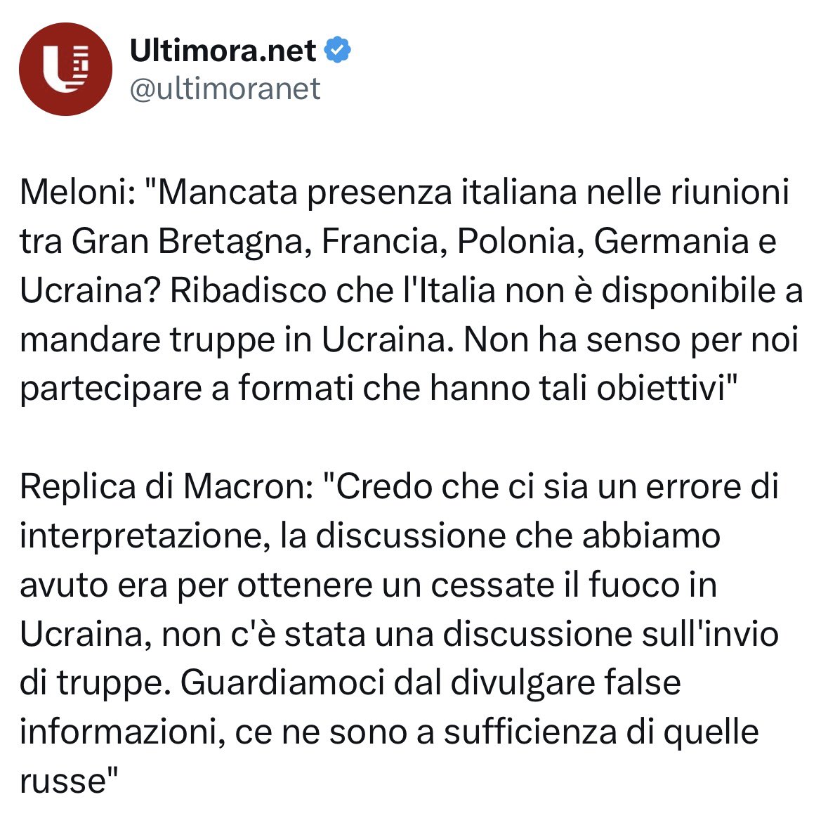 GnolaRoma's tweet image. Come si dice in francese
“Tesò, sei stata asfaltata”?
#16maggio #Macron #Meloni