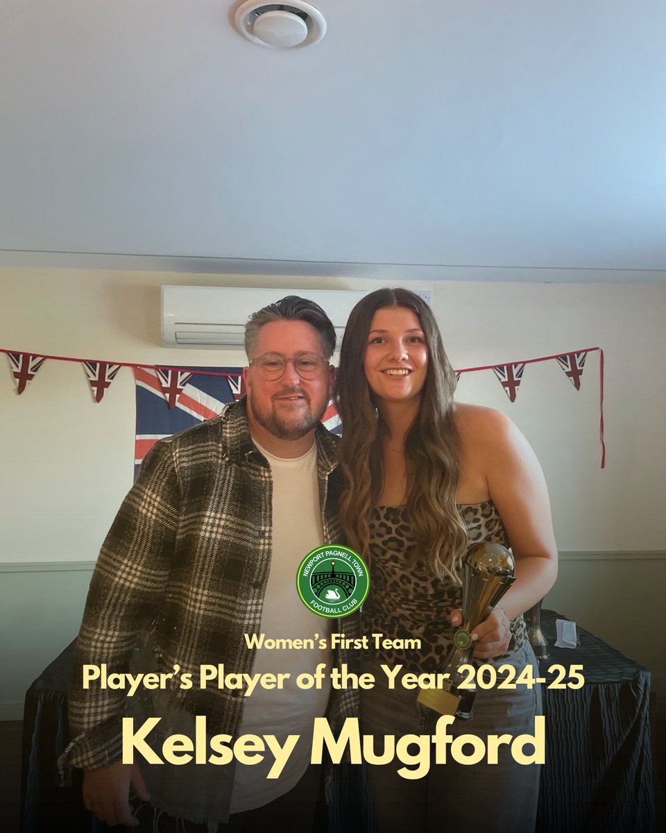 Women's First Team Player's Player - Kelsey Mugford

#NPTFC #EndOfSeasonAwards #NewportPagnellTown #TheSandwichShack