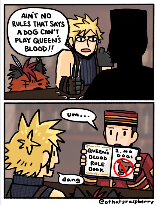 man… it worked in air bud… 😔 #ff7rebirth 
