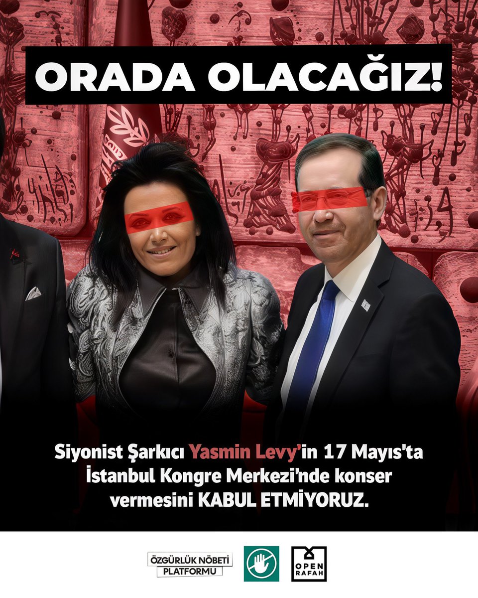 #YasminLevyKonserleriİptalEdilsin