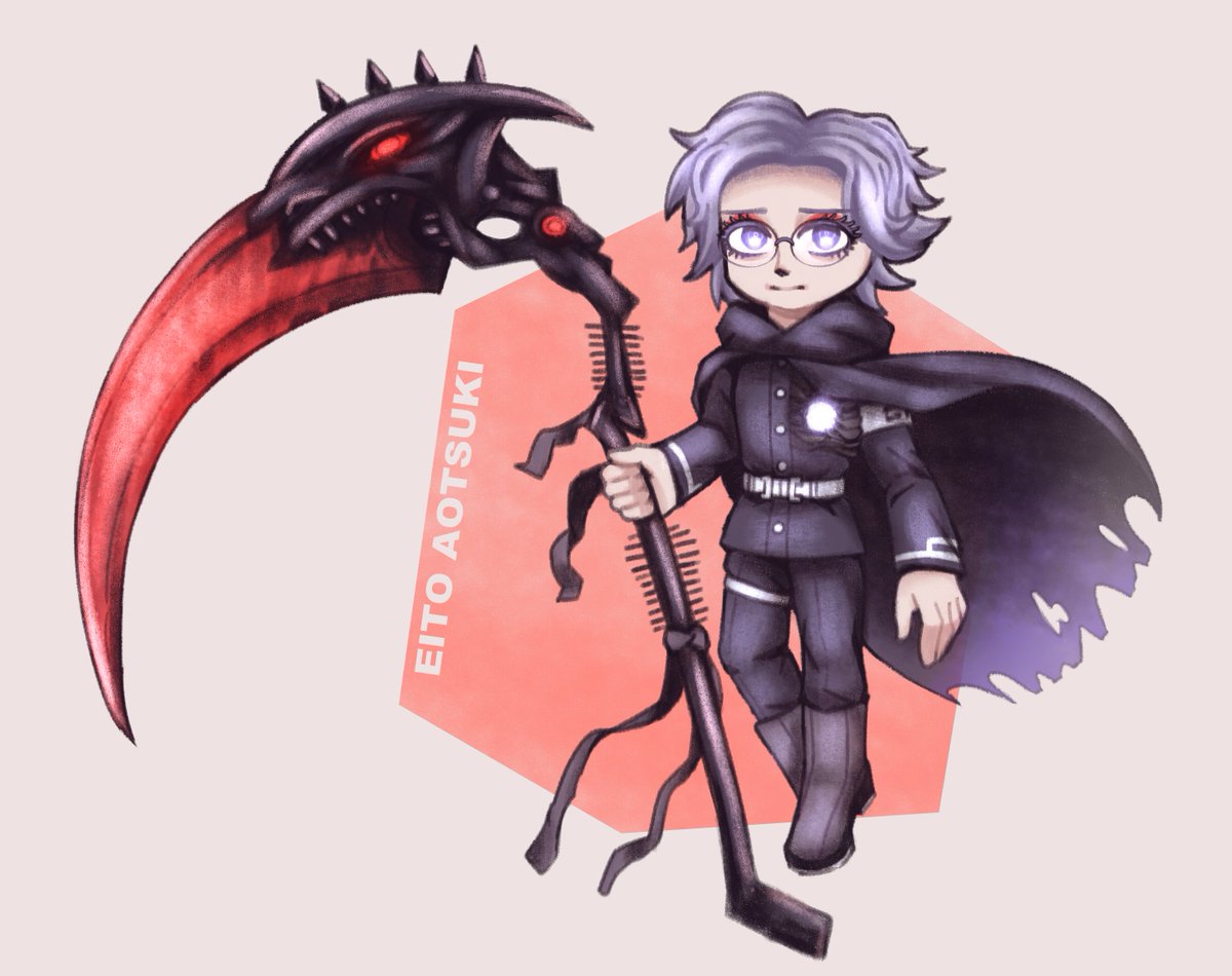 HunkyChunky5's tweet photo. The judge, jury and executioner Eito Aotsuki from #hundred_line #hndr_FA https://t.co/dYwKlGMIcH
