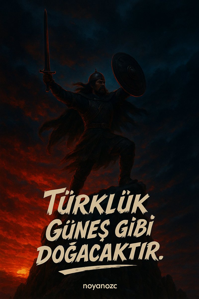 TÜRKLÜK GÜNEŞ GİBİ DOĞACAKTIR!