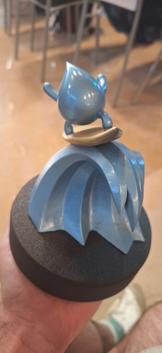 ¡Vaya exitazo de primer día en la #Guadalindie25💧!
 
¡Muchas gracias a toda la gente que se ha pasado por el stand y por el feedback!

¡Y agradecemos muchi el GOTI a stand mejor decorado!🌹🐲