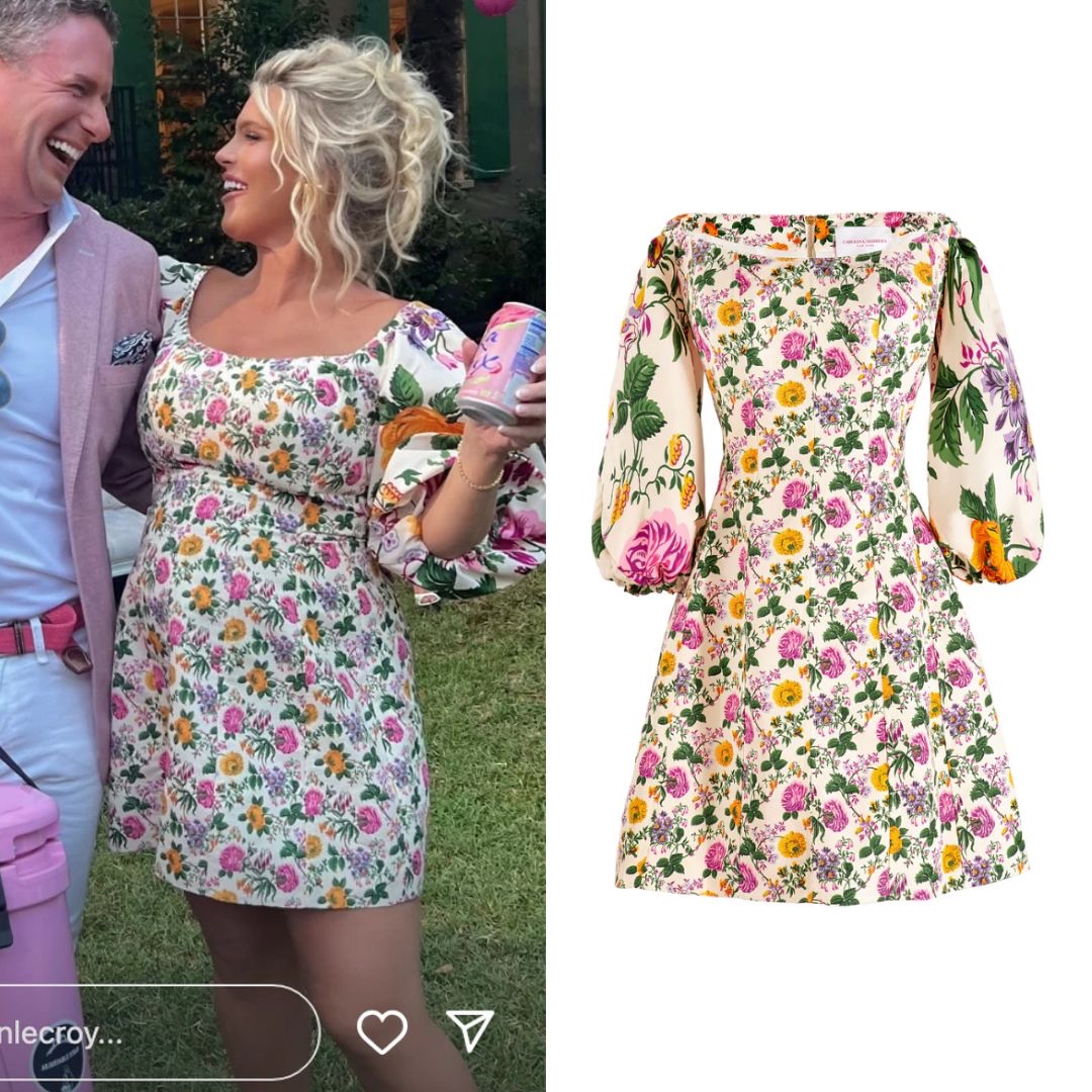 BigBlondeHair's tweet photo. Fab in Floral // Get details on Madison LeCroy’s White Floral Puff Sleeve Dress here: https://t.co/kuiPNVPyRe #SouthernCharm #MadisonLeCroy https://t.co/WHFmw1OqXS