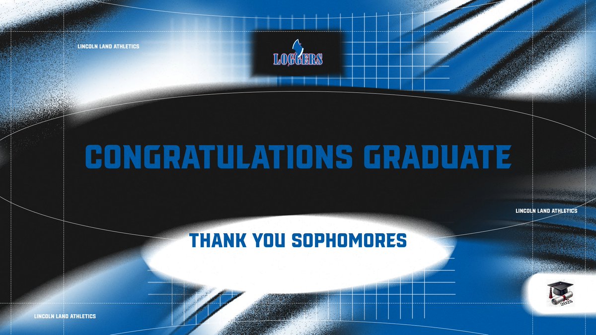 Congratulations to our graduates! You've made it, and Lincoln Land Athletics is thrilled for your next adventure. Sophomores, thank you for your impact and teamwork. 

#TheLand #RollLogs #ChopOn