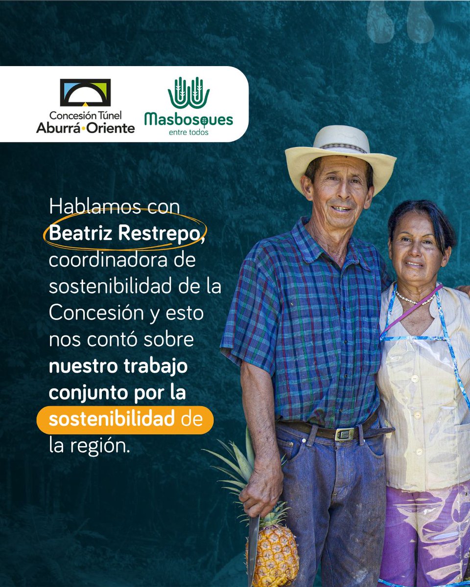 MasbosquesCol's tweet photo. 🌿 Cuando el compromiso con el territorio se convierte en acción, nacen alianzas que transforman.

Junto @ConcesionTAO trabajamos por un modelo de sostenibilidad que conecta empresas, comunidades y ecosistemas. A través de BancO2 Plus y la metodología REDD+, seguimos construyendo confianza, generando impacto real y protegiendo los corredores biológicos donde vive la biodiversidad de nuestro país.

Gracias por creer en la conservación viva, en el trabajo con sentido, y en las familias rurales que cuidan los bosques de Colombia todos los días.

https://t.co/gVTEFnUX05

 #SostenibilidadEmpresarial #BosquesVivos #CorredoresBiológicos #TúnelDeOriente
