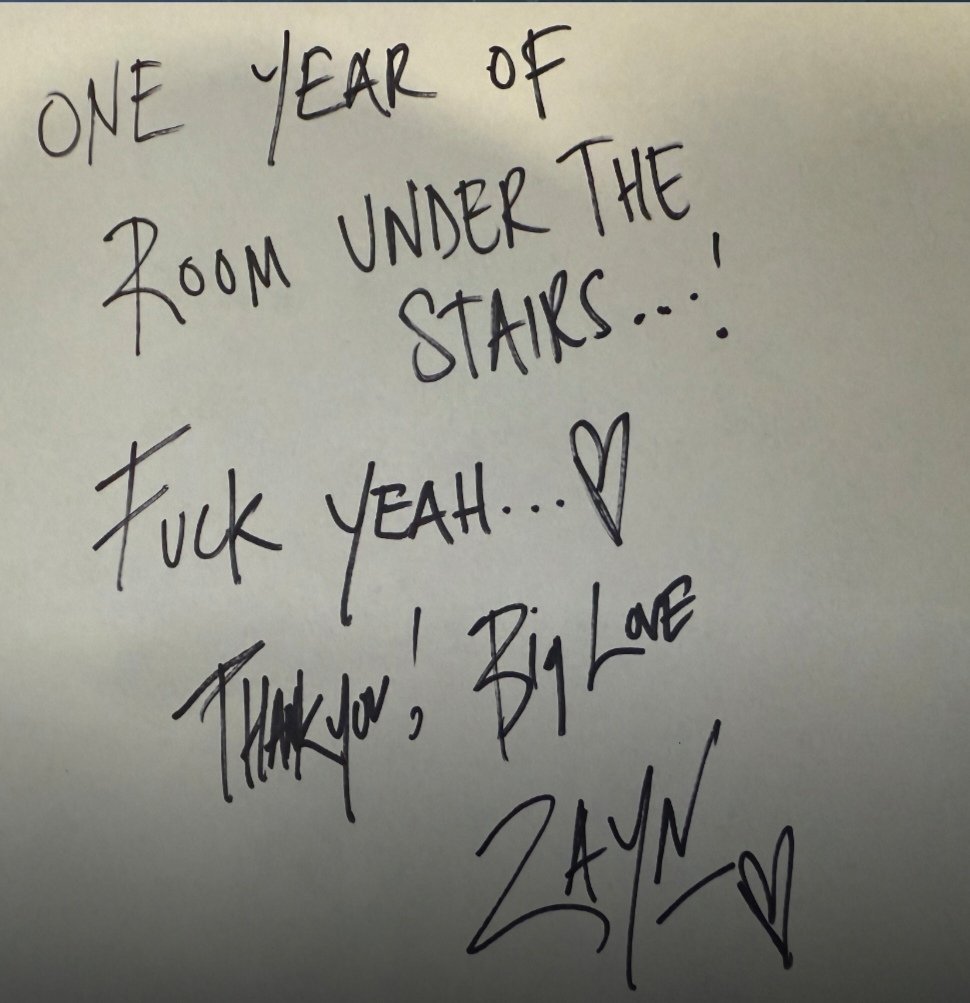 OT5Dailys's tweet photo. Zayn Malik via VIP key!

❤️🥹 https://t.co/yaJj7NyBaP