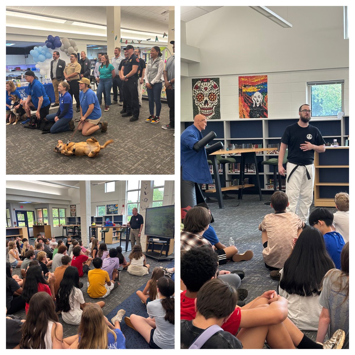 Thank you so much to all our presenters who came out for our 7th grade #careerday and Mr. Williams for making it all happen! #thisiswhereyoubelong