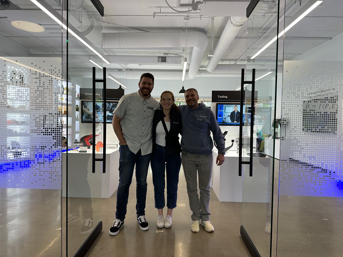Our team had a great time at the <a href="/Stratasys/">Stratasys</a> Partner Meeting this week, touring the new headquarters and having impactful conversations!