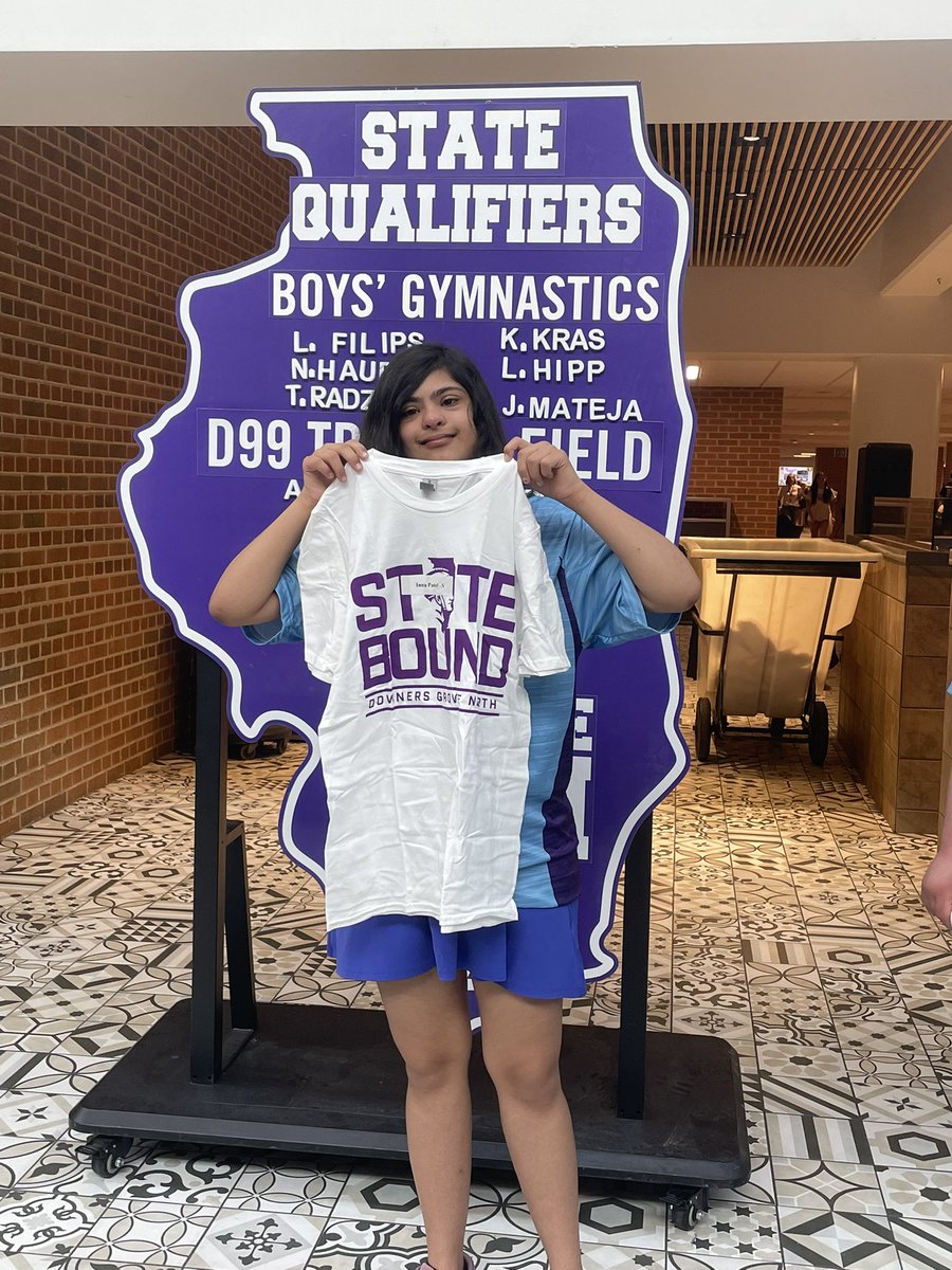 Congratulations to DGN’s <a href="/D99TF/">D99 SO Track & Field</a> state qualifiers! We were able to celebrate some of our state-bound athletes with a special send-off this morning. Best of luck to all! #99learns #WeAreDGN #SpecialOlympics