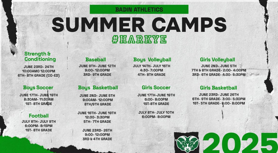 Eric Hickey (@ehick13) on Twitter photo Badin boys soccer camp filling up quick - make sure u sign up, 1st year on the new turf !! <a href="/SWOSportsDaily/">Southwest Ohio Sports Daily</a> <a href="/TheReportOhio/">π»ππ πΉπππππ πΆπππ</a> <a href="/RAMSSPORTS/">Stephen T. Badin High School Athletics</a> Badin boys soccer camp filling up quick - make sure u sign up, 1st year on the new turf !! <a href="/SWOSportsDaily/">Southwest Ohio Sports Daily</a> <a href="/TheReportOhio/">π»ππ πΉπππππ πΆπππ</a> <a href="/RAMSSPORTS/">Stephen T. Badin High School Athletics</a>