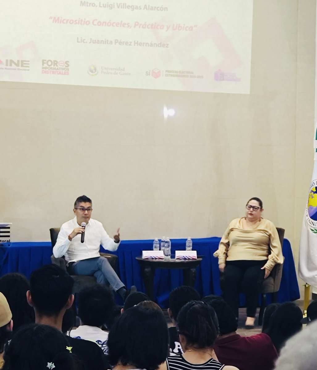 Foro informativo de la Elección extraordinaria del Poder Judicial con el <a href="/inenuevoleon/">INE Nuevo León</a> en la Universidad Pedro de Gante. 

🗳️ 👨🏻‍⚖️ 👩🏻‍⚖️