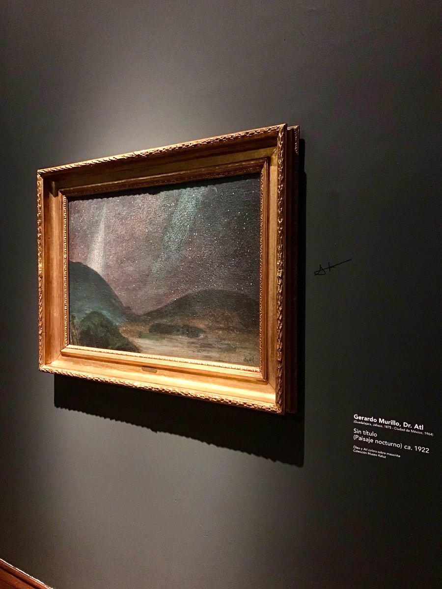 JLSantiagoG's tweet image. Encontramos algunas obras preferidas que ya se han expuesto en otros #museos como las del #DrAtl. Incluso, fue una sorpresa re encontrarme con mi obra #preferida dentro del mundo del arte: “#Galaxia” del buen #Tamayo.