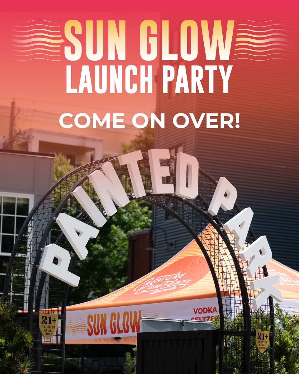 creaturebeer's tweet photo. This is your sign to cancel your plans tonight, grab your friends, and meet at @paintedparkatlanta from now-9PM to celebrate Sun Glow vodka seltzers with us and play arcade games instead.
#sunglowsips #sunglow #glowtime #partyatl #beltlineatl #fridaynight https://t.co/rDJApLuhQj