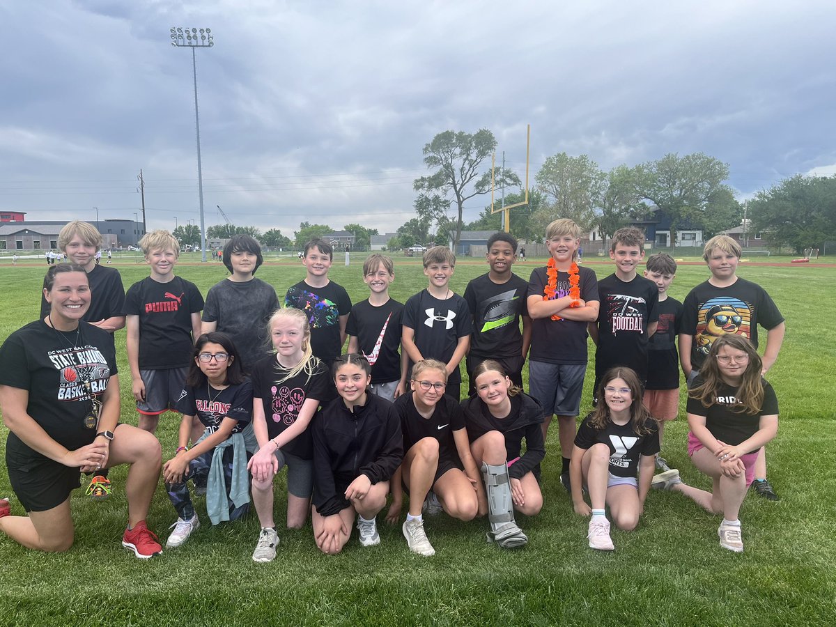Track and Field day was a huge success, great job 5th grade!!!! #dcwest