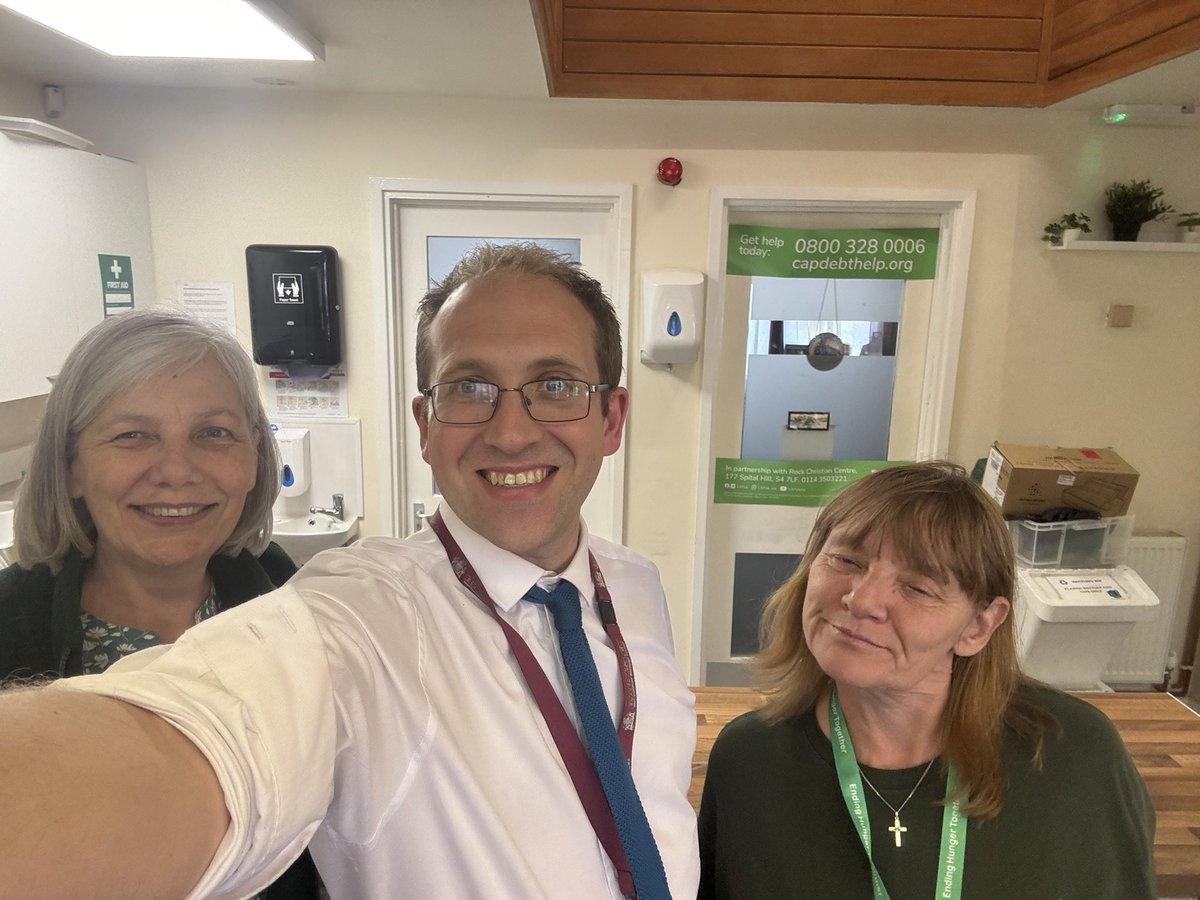 Great to be down today at <a href="/burngreavefb/">Burngreave Foodbank</a> seeing the fantastic work they do. 

They invited me down to show me how some of the funds I raised for the half marathon might be used. Rachel and the team do a fantastic job. 

Demand is high, but is down a bit which is encouraging!