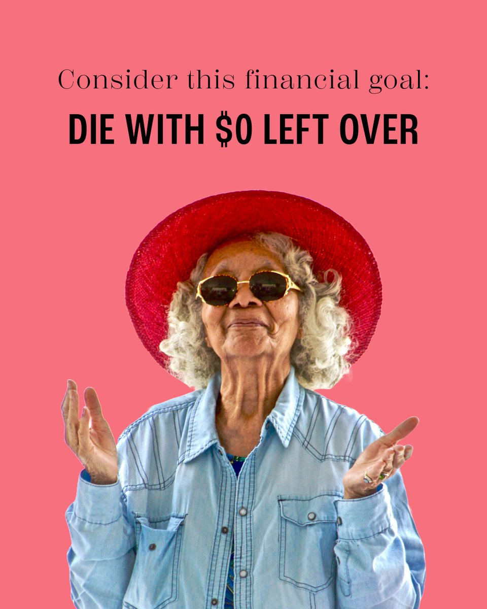 📣 Most financial advisors will tell you to save every dollar and maximize what you leave to your heirs.

🔥 Here's my counter argument: You can't take it with you. Spend every cent.

bit.ly/4mfxTLs