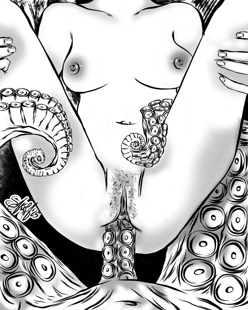 ♡ " I would fuck with you every moment of my life, without brakes"♡ 
#bdsmِ  #tentacles #illustrationart #Erotismo4ever