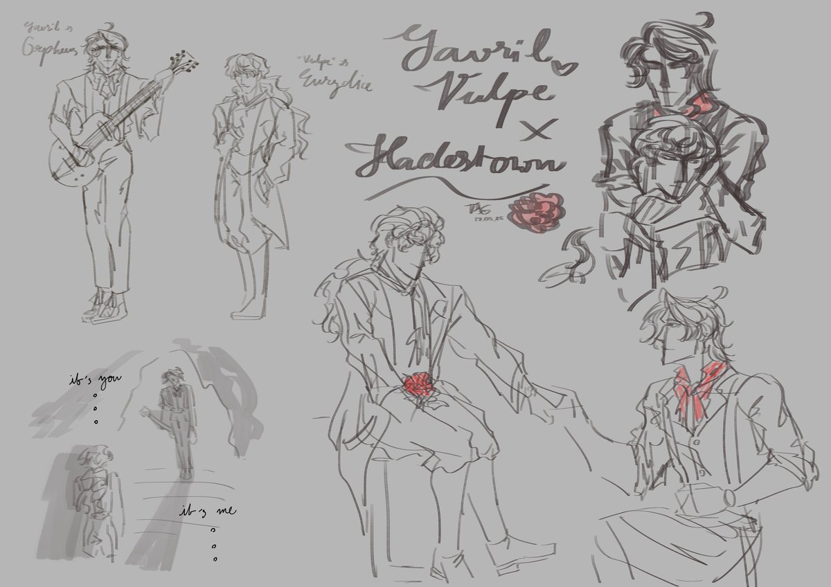 GavrilVulpe Hadestown AU🌹

#Buboseries #PunkRatPoison #Hadestown