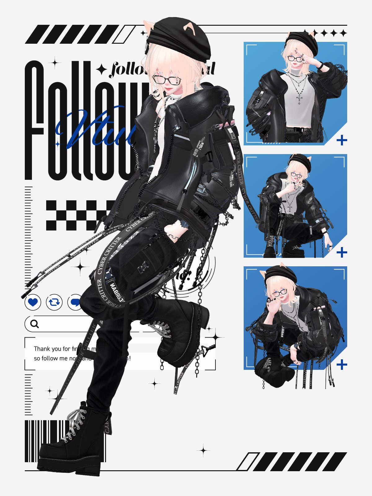 bosswemon様 リクエスト 5点 まとめ商品 Vts】【VTuber向け】【修罗鬼】Vtuberです新作衣装/ダイナミック