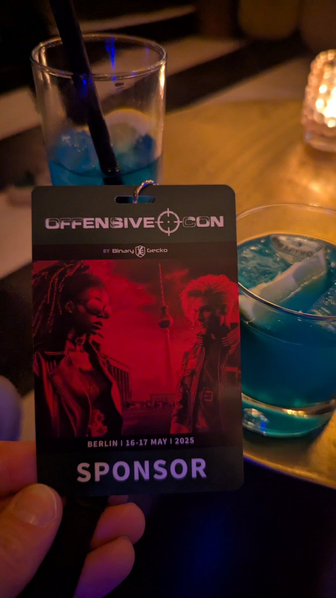 300 likes and we'll sponsor again next year <a href="/offensive_con/">offensivecon</a>