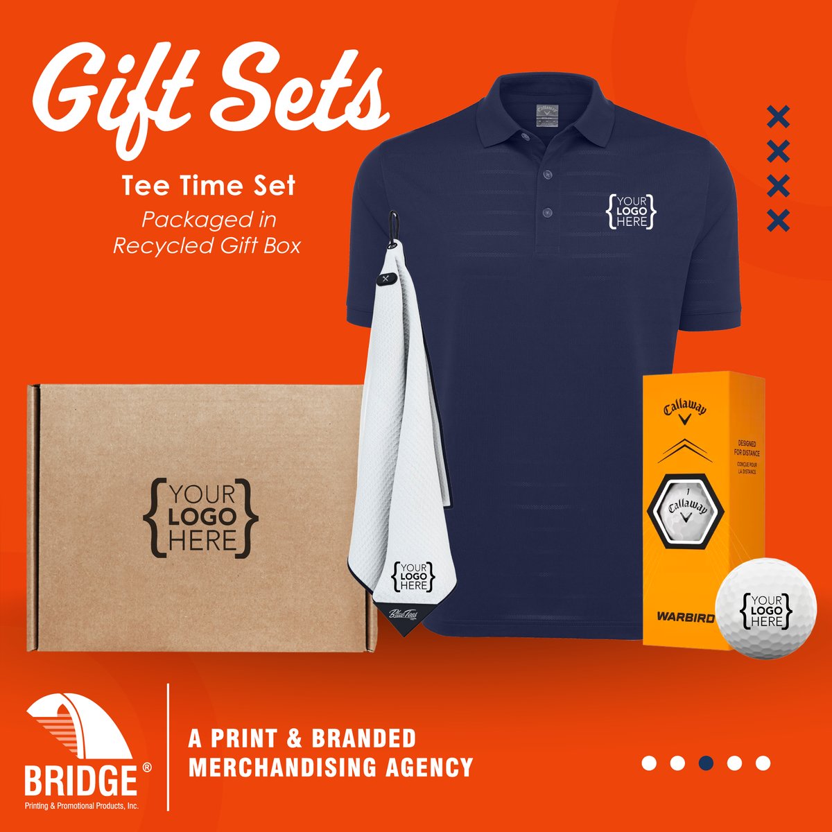 PrintingBridge's tweet photo. Elevate your brand with BRIDGE®!  From stylish drinkware to must-have travel kits, BRIDGE® has you covered—whether you’re sipping in style, teeing off on the green, or hitting the road.   

#BridgePrinting #CustomMerch #ElevateWithBridge https://t.co/0LCE0ZIiaF