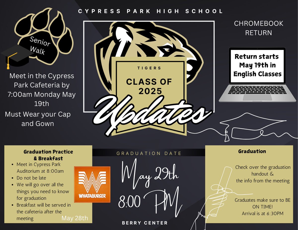 Senior Update #classof2025