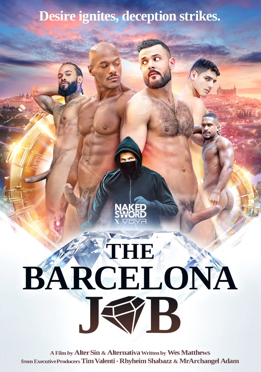 RhyheimX's tweet image. The Barcelona Job
Directed by @alter_sin & @AlternativaX_
@sirpeeterreal @RhyheimX @HeathenHalo @4ndyRodrigues @Realcaiox @ogabrielcoimbra @BastianKarimX @wolfmarkin @randhy_jnr @Reyallenking @Hiuri_Cruzz @alter_sin @AlternativaX_
@NakedSwordcom & @VoyRMedia
So wants to see…