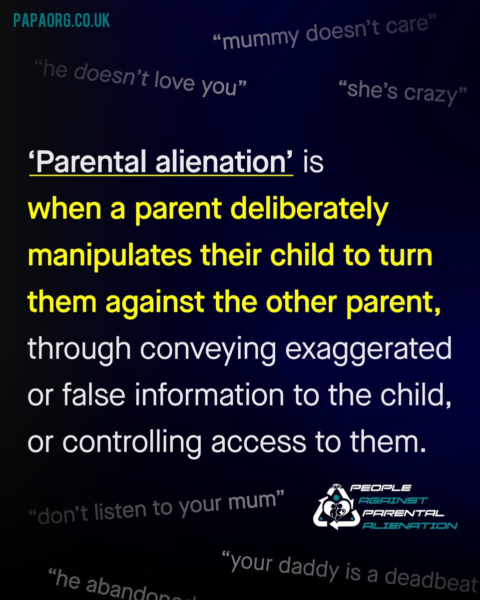 PAPA | People Against Parental Alienation ♻️ tweet media