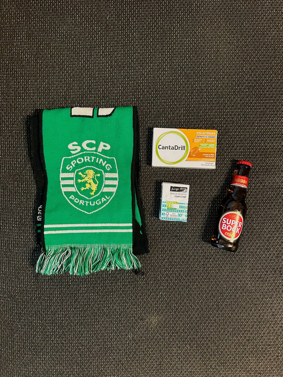 Kit para o jogo de amanhã