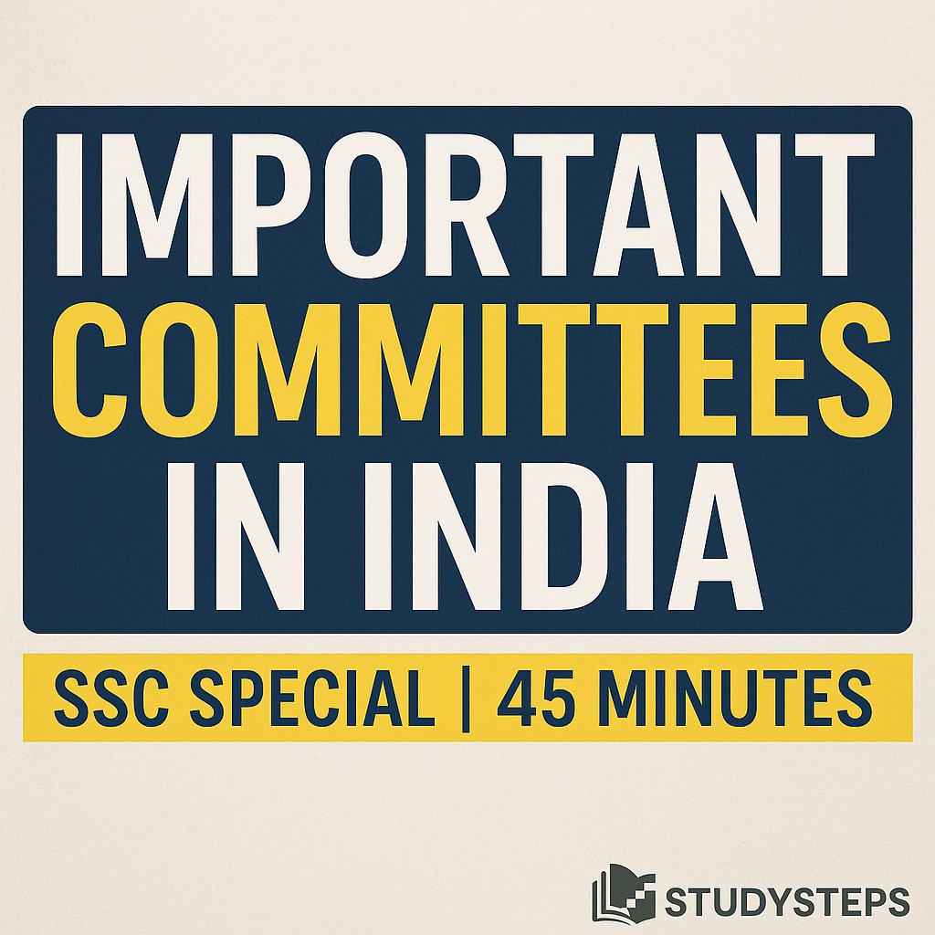 Paritosh8368's tweet photo. Get Ready SSC Warriors!

On 24 May at 11:00 AM, we’re dropping a brand-new video on:
“Important Committees in India”

Join Our telegram channel for more updates : https://t.co/J4V4q0bvuF

Set your reminder &amp; stay tuned!
#SSC #StaticGK #StudySteps #ImportantCommittees https://t.co/PCnLvX3Pd0
