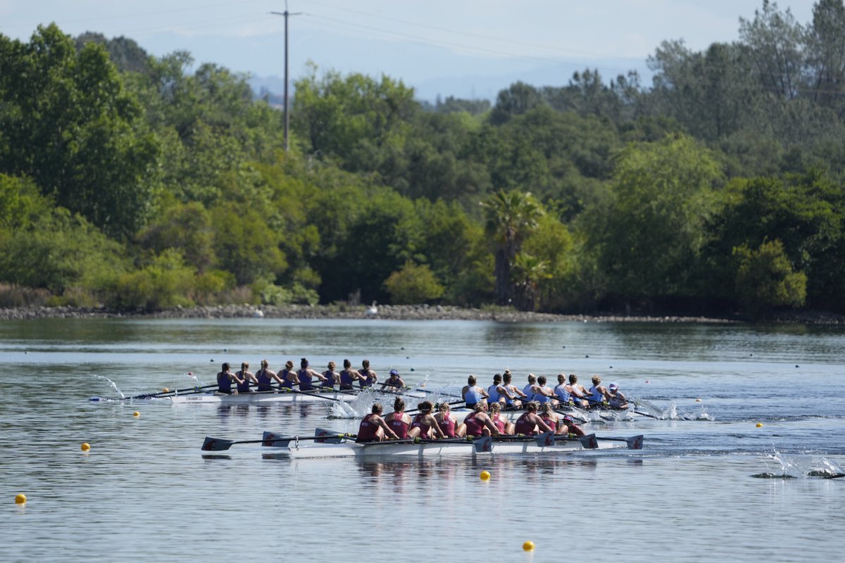 WSUCougarRowing's tweet image. Rowing won both the 2V4 and 2V8 in the opening day of the WCC Championships this morning!
The team also placed second in the 1V8 and third in the 1V4 in a stellar day on the water!
📰 | wsucougars.com/news/2025/5/16…
#GoCougs