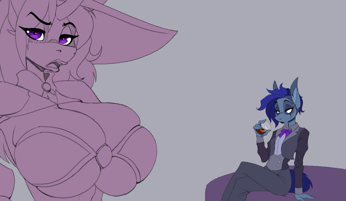 If you're not in my stream at piczel.tv/watch/LuvToniq… you're missing me drawing lesbians and one of them has big titty